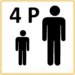 4 Personen