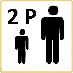 2 personas